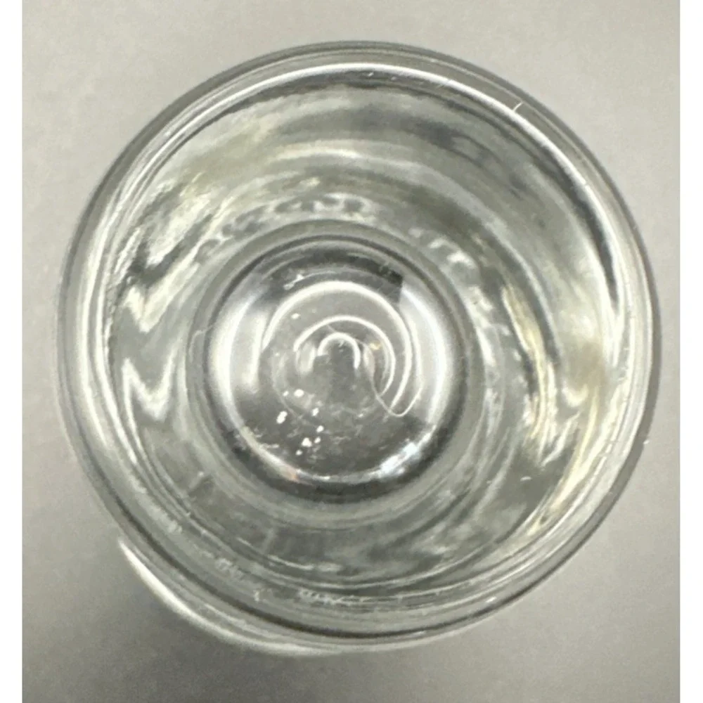 La Vie Grand Marnier Flared Rim Blown Glass Shot Glass Bar Liquor